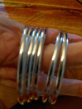 Rare Sundance 7-Bands Sterling Silver Bangles
